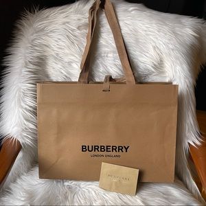 Burberry Shopping Bag with Small Envelope classic